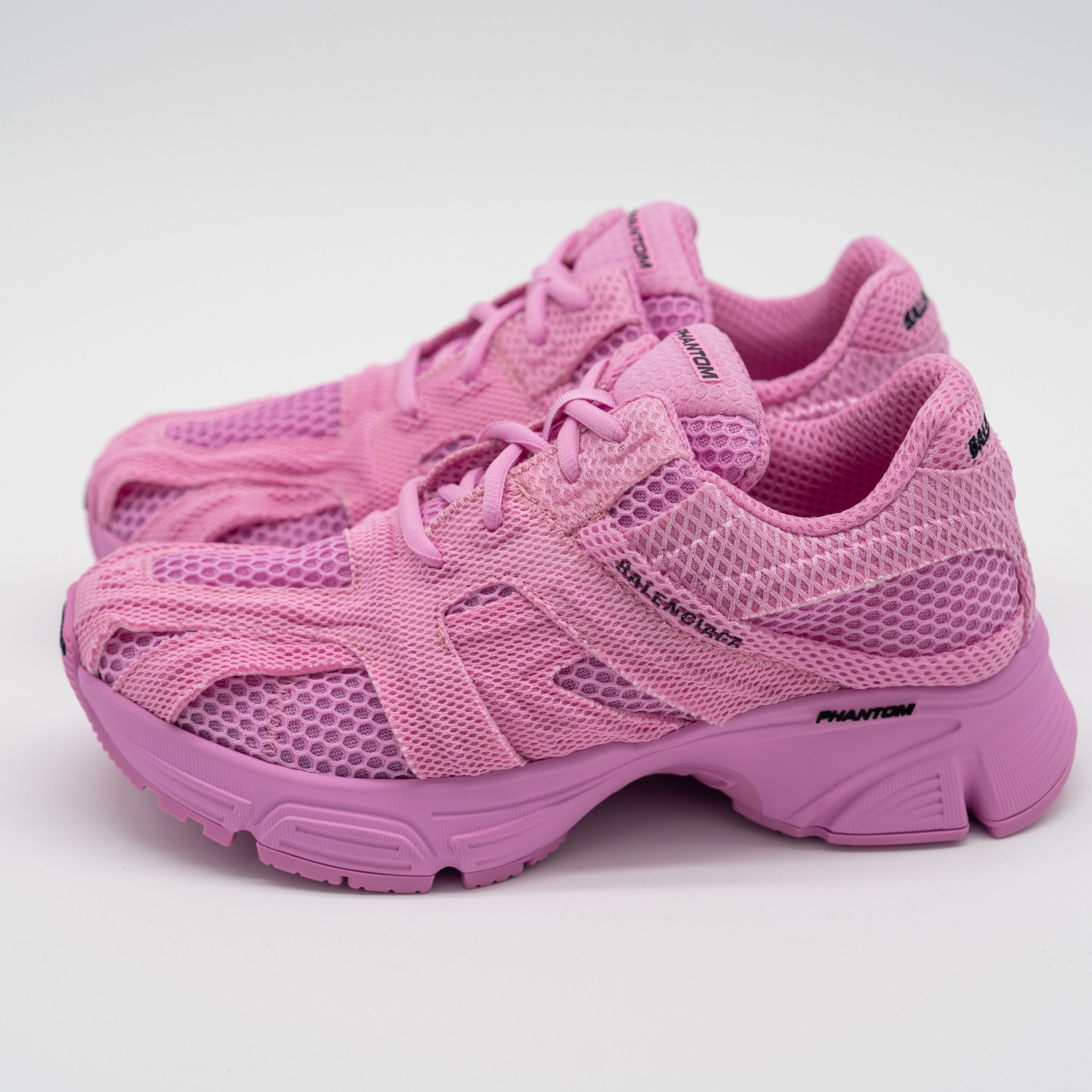 Balenciaga 37 EU / 7 US Balenciaga Phantom Sneakers Pink Mesh Size US 7 / IT 37 - 4 Thumbnail