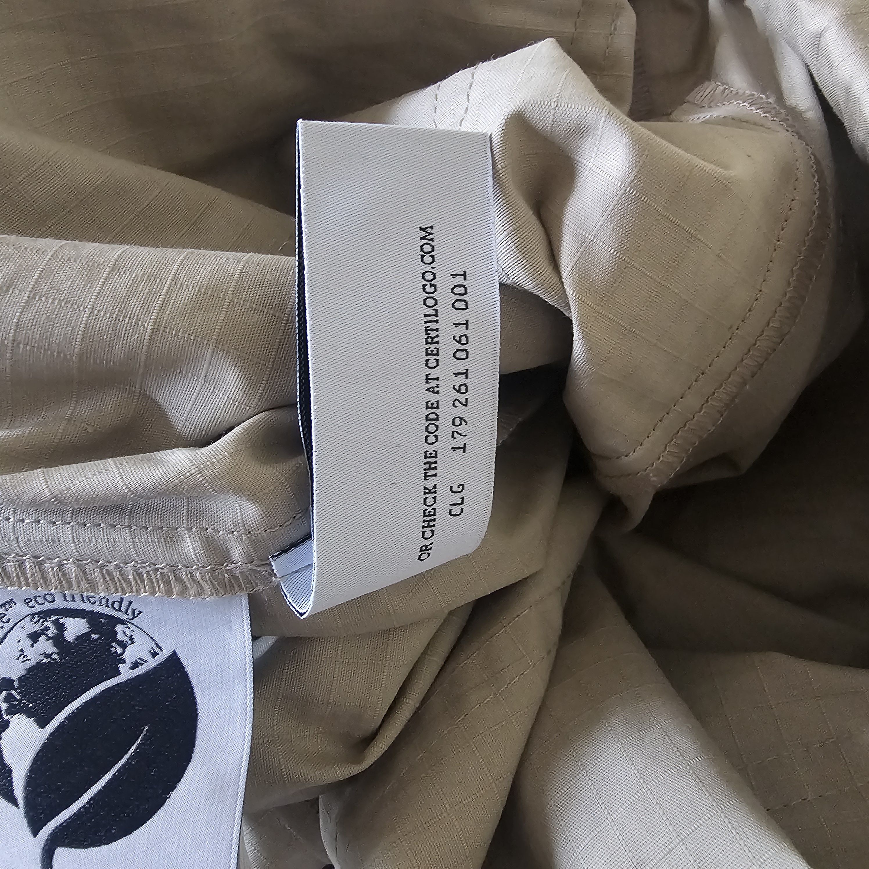 Off-White Off-White Beige Cotton Cargo Pants Size S Size US 32 / EU 48 - 16 Thumbnail