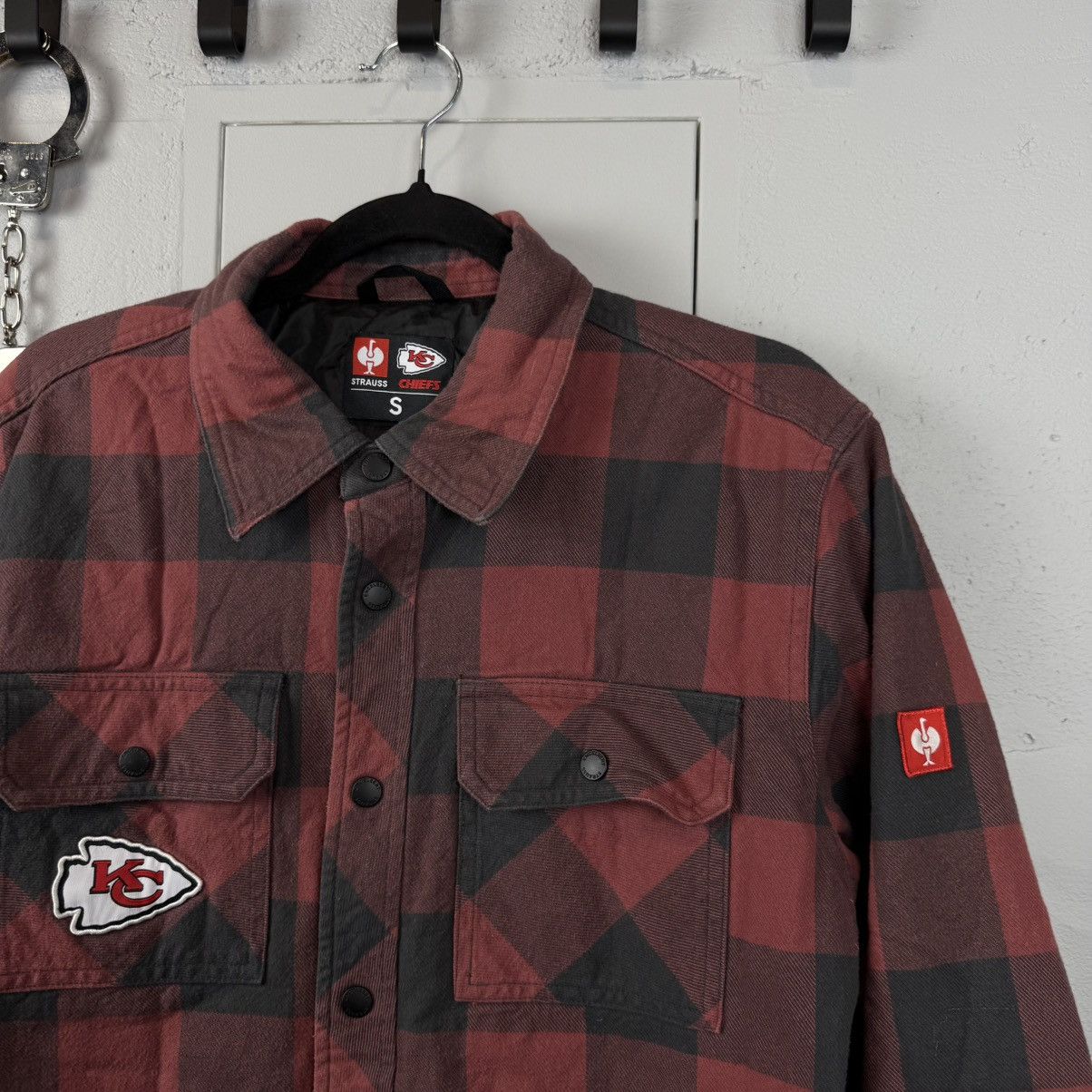Vintage Vintage Flannel Work Shirt Engelbert Strauss Chiefs Size US S / EU 44-46 / 1 - 4 Thumbnail