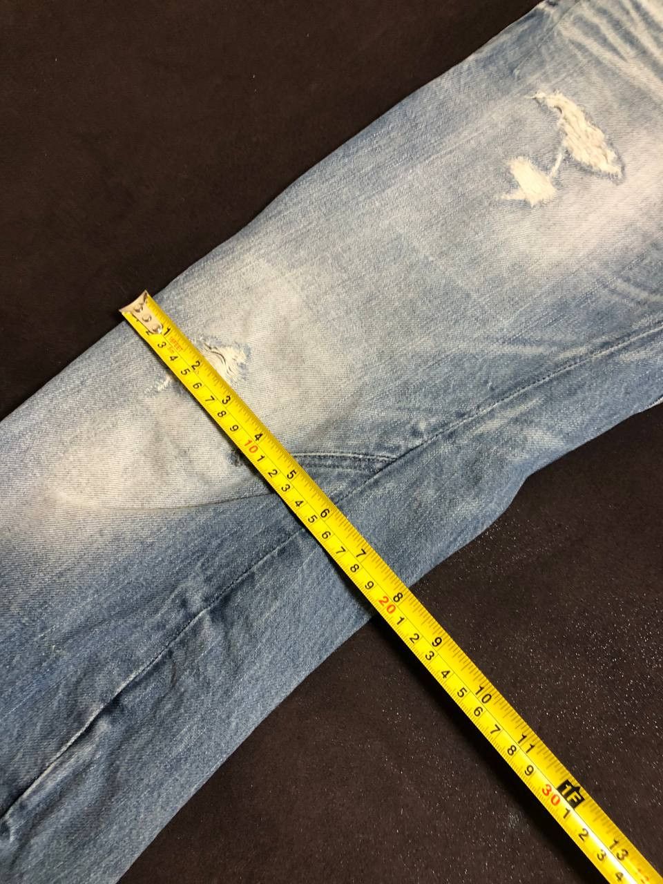 G-Star G-Star Raw Jeans Mens 3D Slim Button Fly Moto Denim Size US 29 - 12 Thumbnail