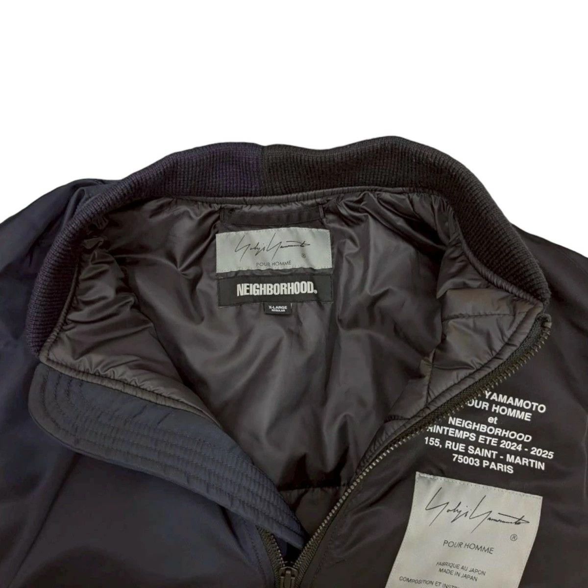 Yohji Yamamoto Yohji Yamamoto pour homme×NEIGHBORHOOD MA-1 jacket Size US XL / EU 56 / 4 - 5 Thumbnail