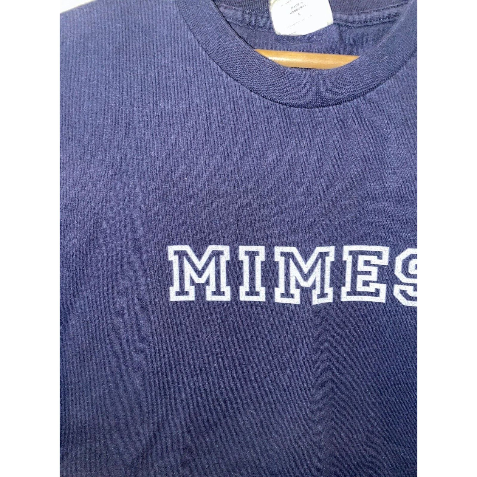Lee Vintage Mime Shirt Mimes Blue Tee VTG 1990s Lee Tag 90s S Size US S / EU 44-46 / 1 - 2 Thumbnail