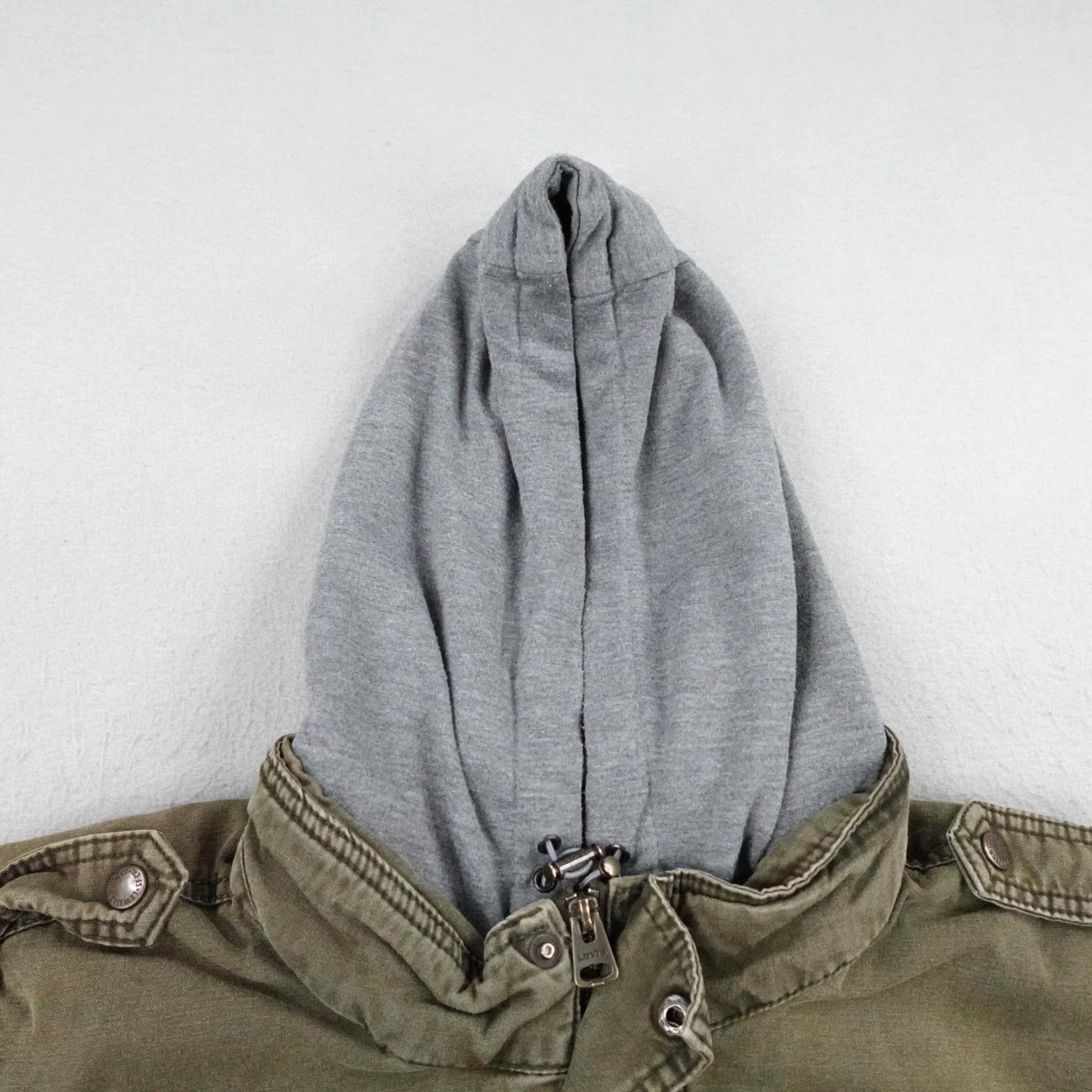 Levi's Levis Jacket Mens L Green Canvas Sherpa Lined Removable Hoodie Chore Coat Size US L / EU 52-54 / 3 - 2 Thumbnail