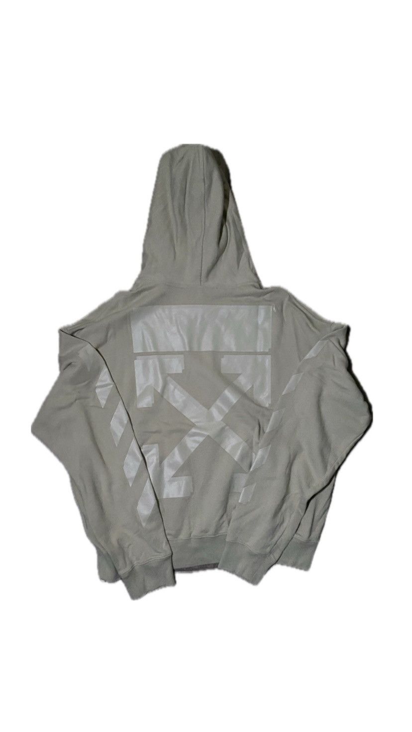 Off-White OFF-WHITE Tan Hoodie Size US L / EU 52-54 / 3 - 4 Thumbnail