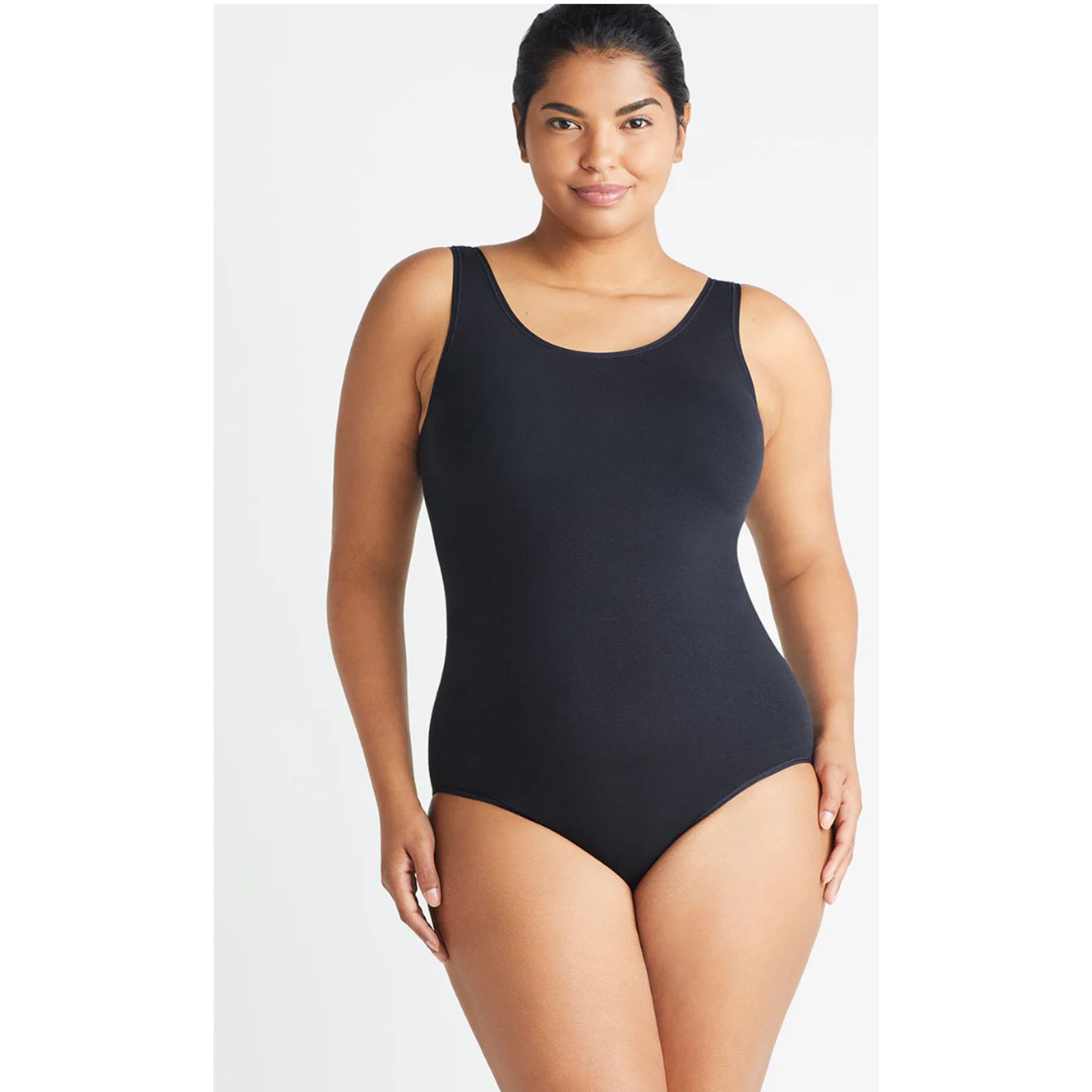 Other Yummie Ruby Shaping Full Back Bodysuit Black 2X/3X YT5-200 Size XXL / US 16-18 / IT 52-54 - 1 Thumbnail