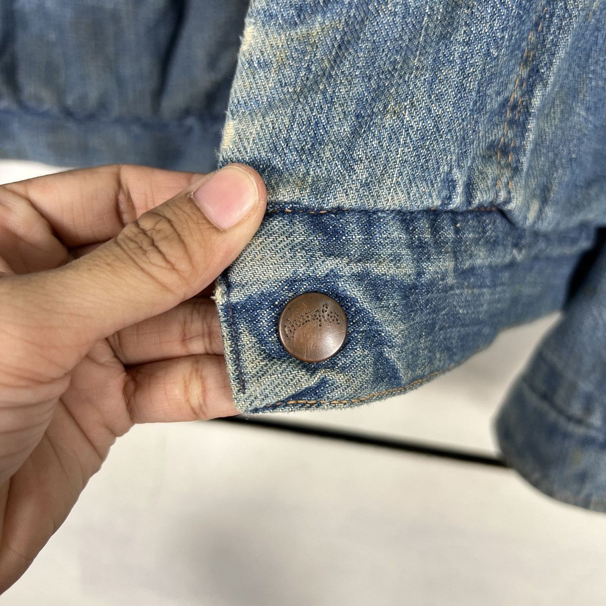 Vintage 🔥 VINTAGE WRANGLER SHEARLING TRUCKER JACKET MADE IN USA Size US M / EU 48-50 / 2 - 15 Thumbnail