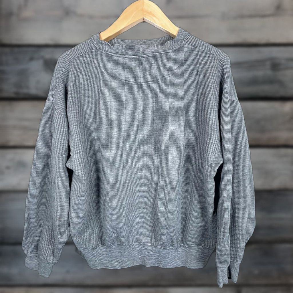 Lee VINTAGE Lee Sweatshirt Main Selling Point Detroit Ladbroke Horse Racing Embroidered Gra y Crewneck 90s Mens Medium Gray Cotton Blend Polyester fleece Size US M / EU 48-50 / 2 - 1 Thumbnail