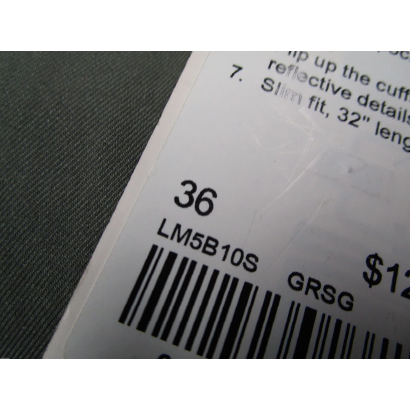 Lululemon Lululemon Pants Mens 36 Green ABC Slim Fit Smooth Twill Chino 5-Pocket Design Flat Front 31 Inseam Size US 36 / EU 52 - 5 Thumbnail