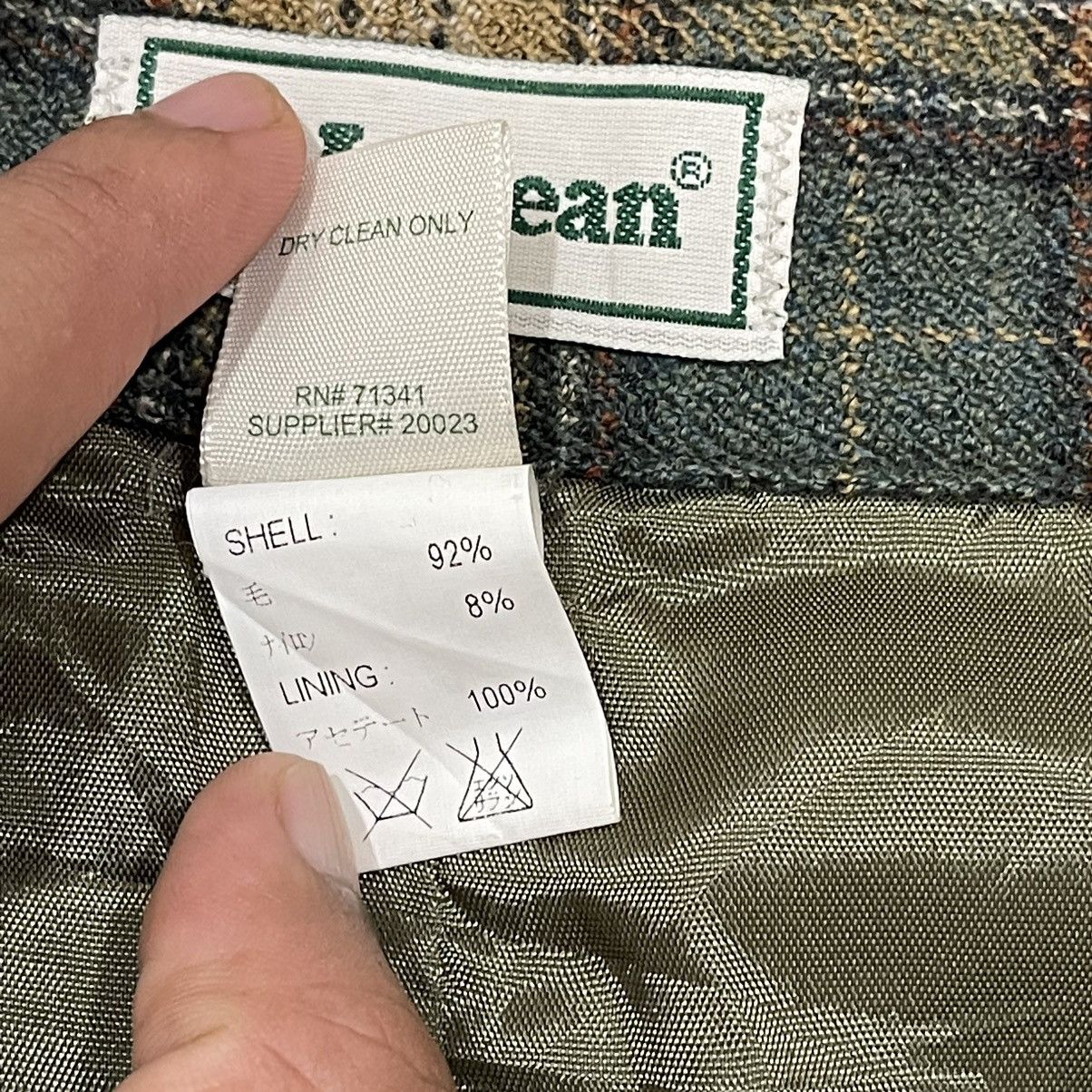 L.L. Bean × Vintage Vintage LL Bean Tartan Wool Midi Skirt Size 28" / US 6 / IT 42 - 16 Thumbnail