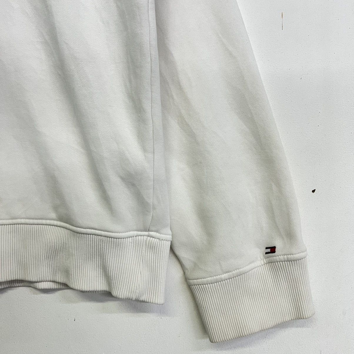 Tommy Hilfiger TOMMY HILFIGER SPELLOUT HOODIE SWEATSHIRT Size US XL / EU 56 / 4 - 6 Thumbnail