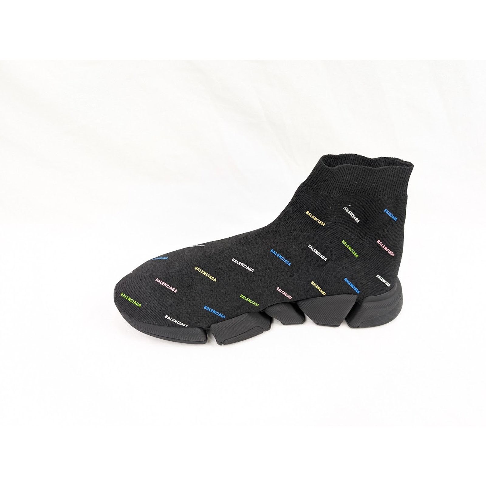 Balenciaga o1rshd1 Recycled Speed 2.0 Low-Top Sneakers Black/Multicolor Size US 13 / EU 46 - 11 Thumbnail