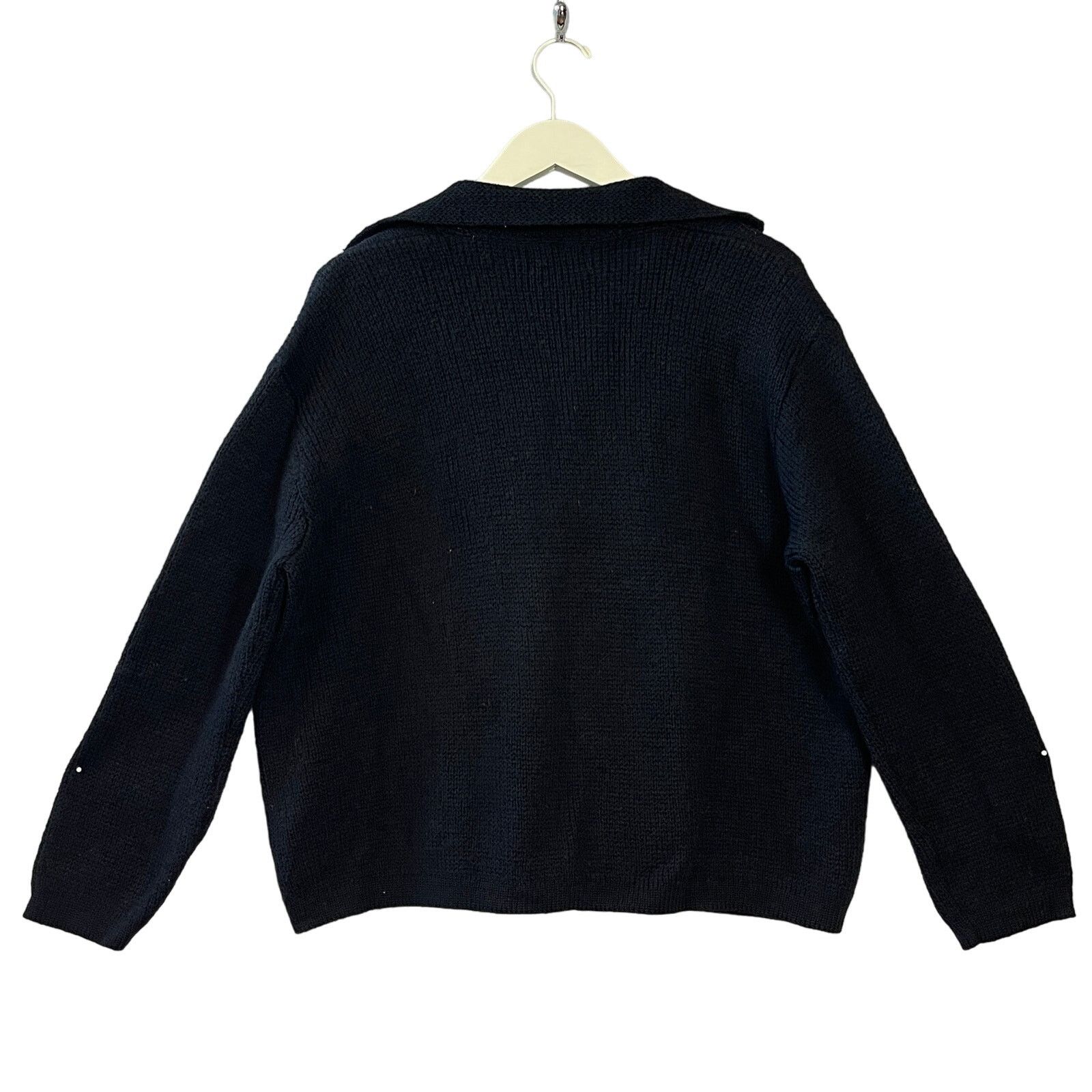 Vintage VINTAGE 60s Kerrybrooke Wool Open Front Cardigan Size L Size L / US 10 / IT 46 - 4 Thumbnail