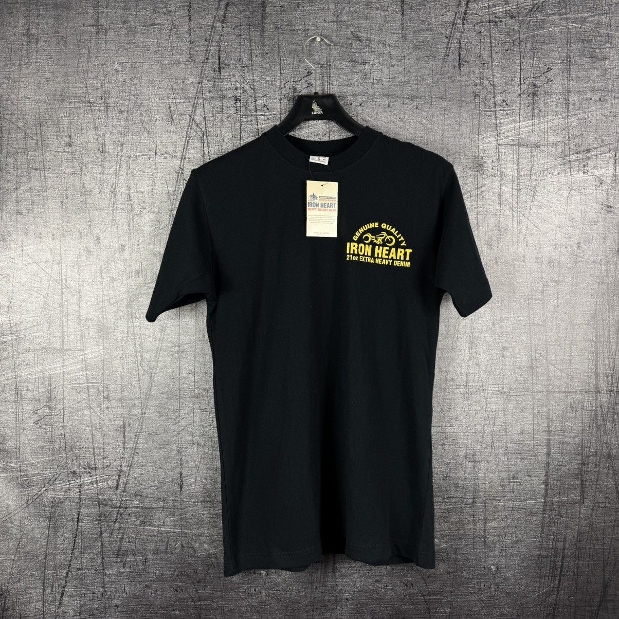 Iron Heart IRON HEART 7.5 OZ LOOPWHELL CREW NECK T-SHIRT TEE Size S Size US S / EU 44-46 / 1 - 5 Thumbnail