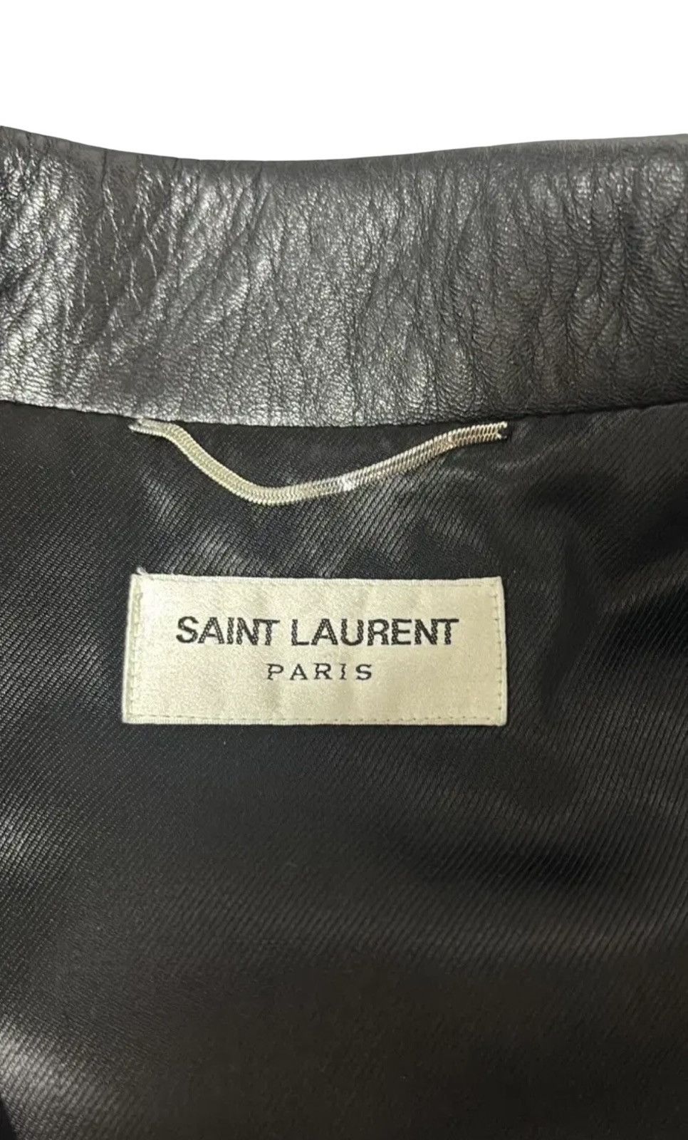 Saint Laurent Paris Saint Laurent Bloodluster Leather Jacket Size US M / EU 48-50 / 2 - 4 Thumbnail
