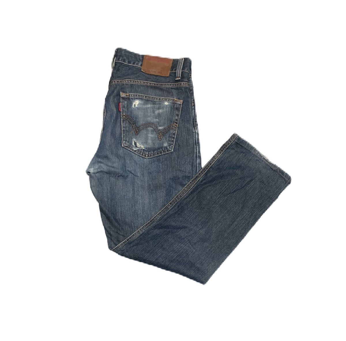 Edwin Vintage Edwin 503 Premium Made In Japan Faded Blue Jeans