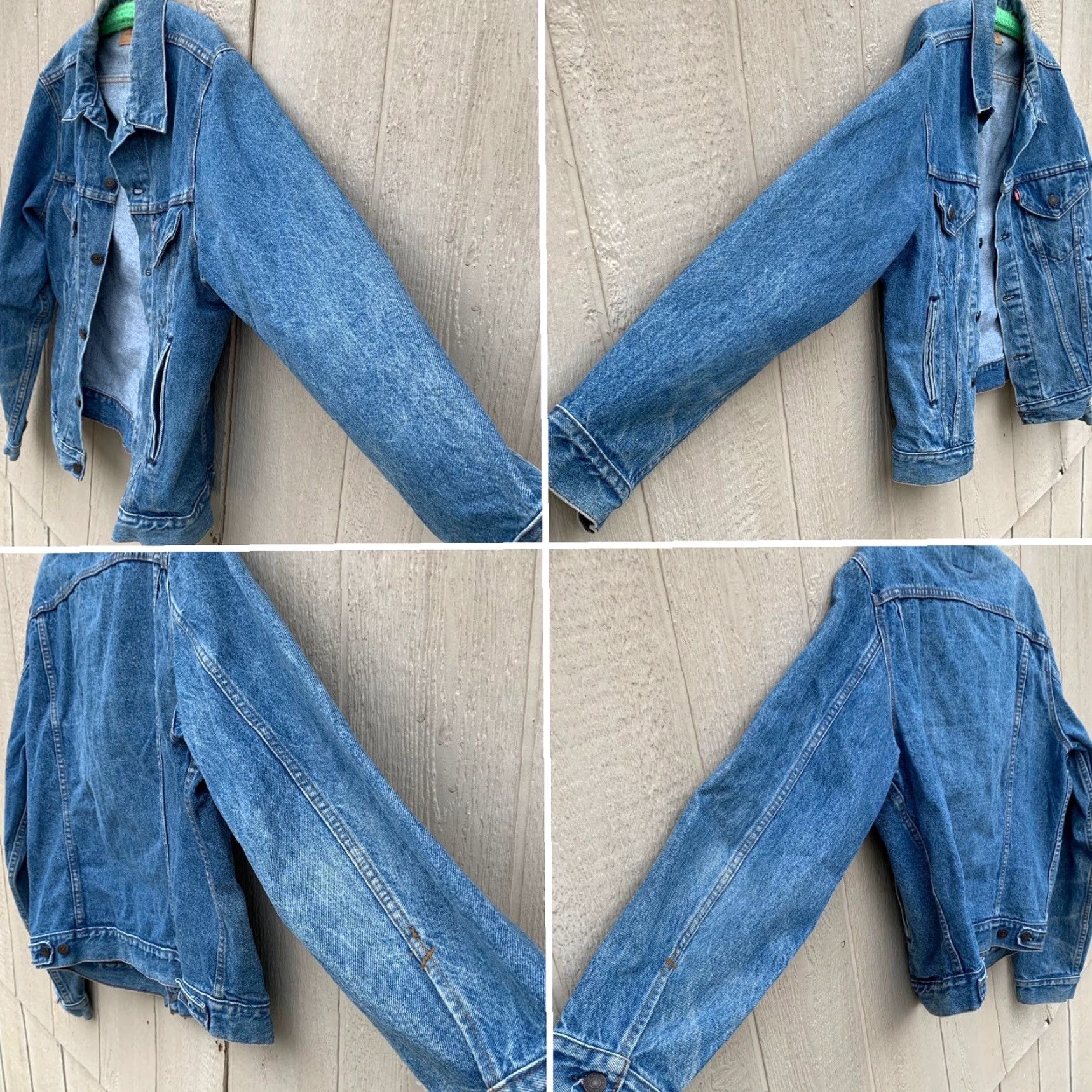 Levi's VINTAGE Levi's denim jacket trucker western Made in USA Size 46 L Blue Jeans/Trucker Regular Mens 80s 90s Cowboy Western Retro Size US 30 / EU 46 - 2 Thumbnail