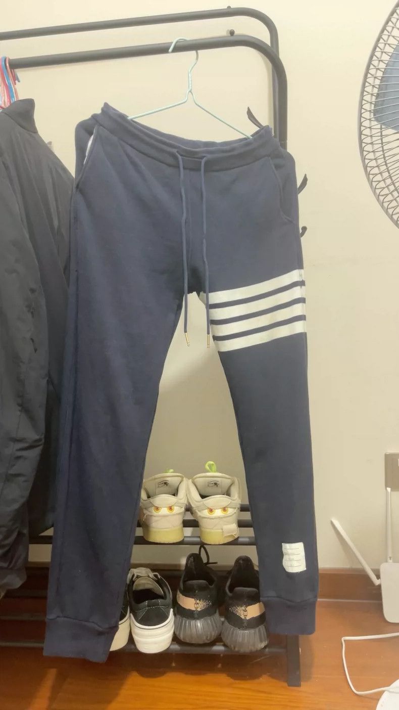 Thom Browne Thom Browne Blue and grey tracksuits Size US 38 / EU 54 - 1 Thumbnail