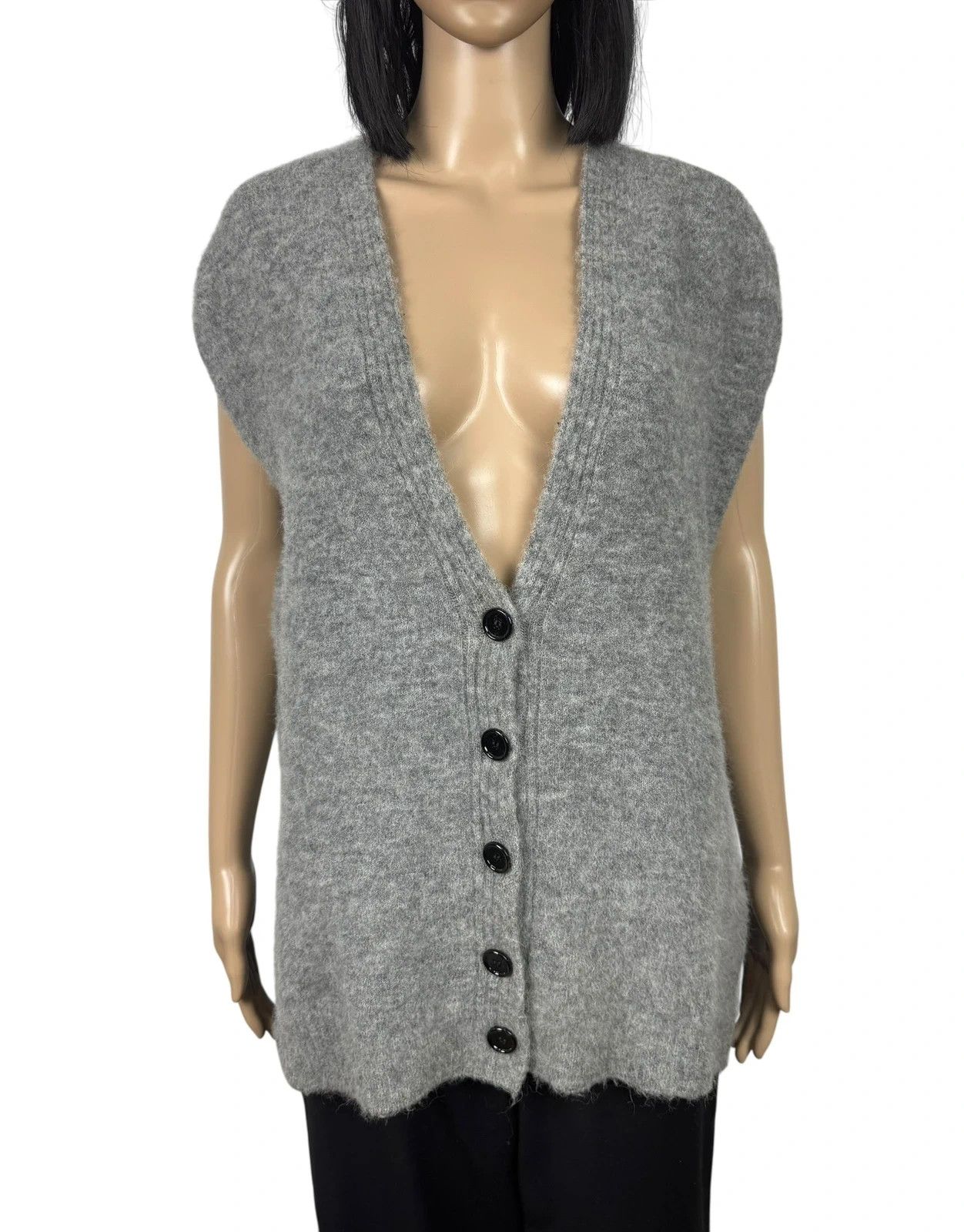 Other Attic And Barn Knit Vest Alpaca Wool Polyamide size M Size M / US 6-8 / IT 42-44 - 2 Thumbnail