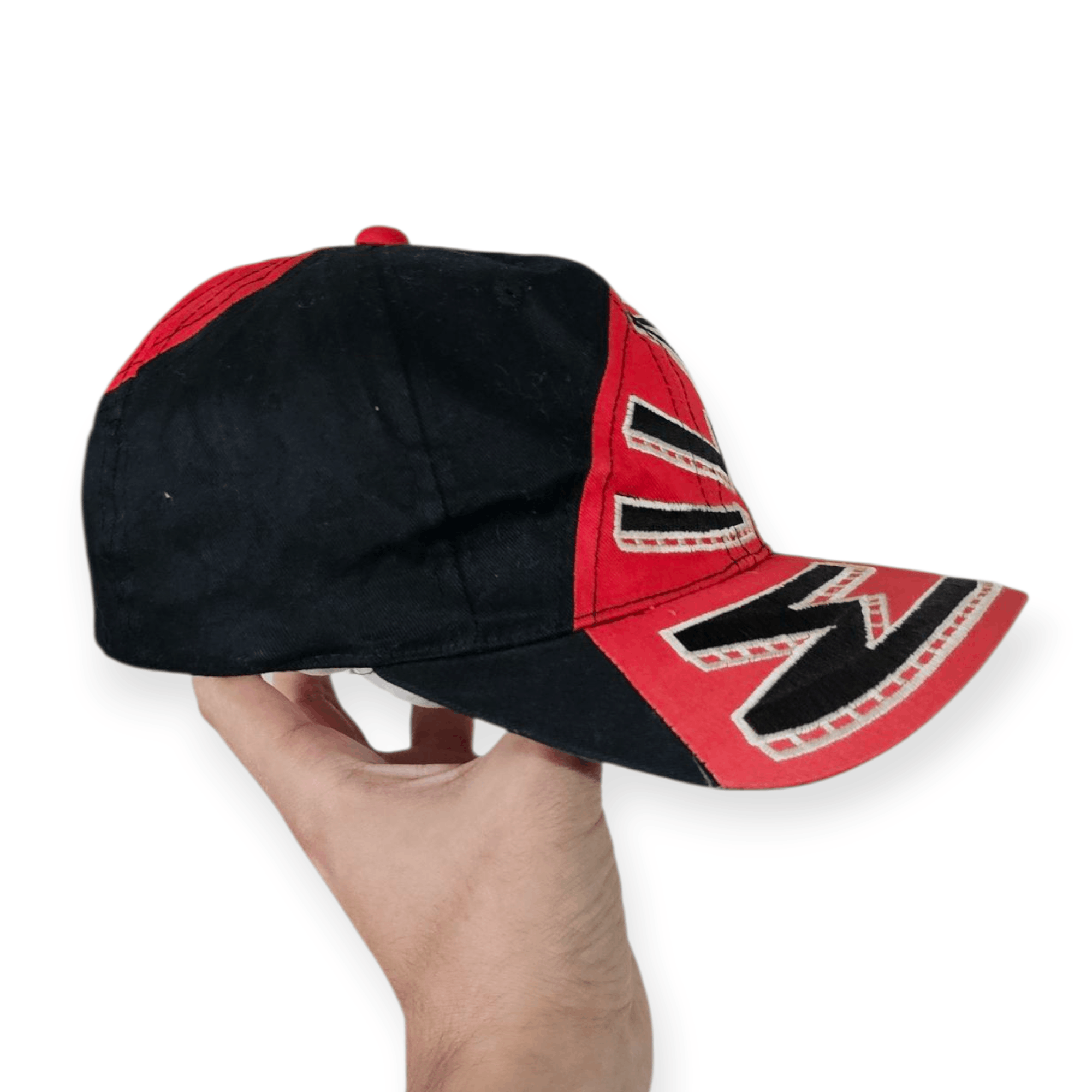 Vintage AC Milan Spell Out 90's Hat Size ONE SIZE - 3 Thumbnail