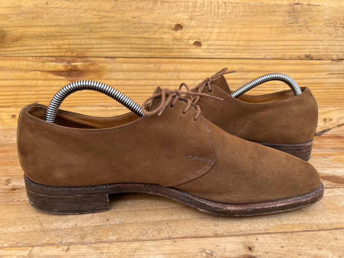 Crockett & Jones VTG Crockett & Jones Brown Suede Derby Dress Shoes Size US 8 / EU 41 - 9 Thumbnail