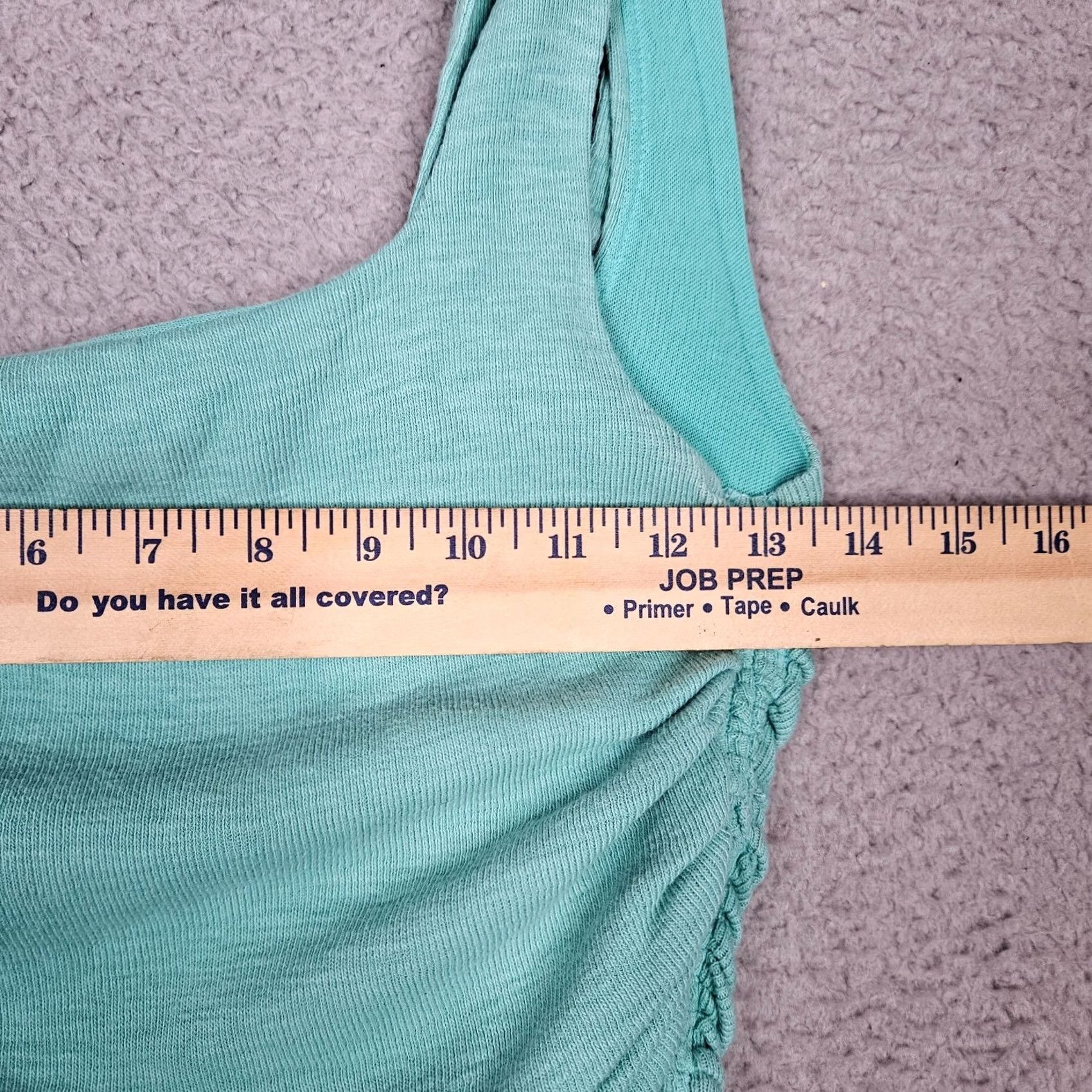 Free People Free People Boulevard Tank top Size XS Aqua Blue Casual Size XS / US 0-2 / IT 36-38 - 3 Thumbnail