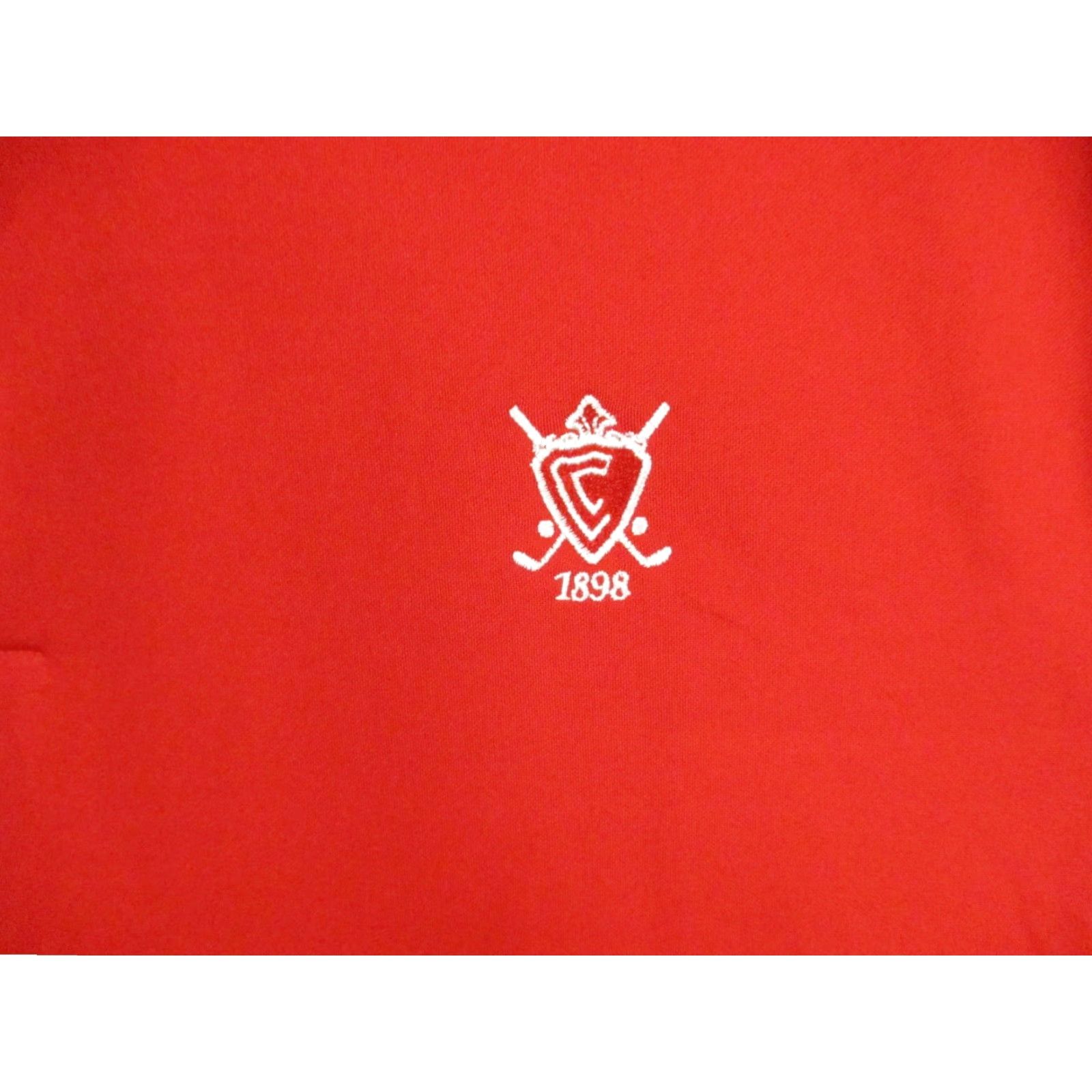 Nike Nike Golf Polo Shirt L Men’s Red Black Swoosh Dri Fit Shirt Short Sleeve Adult Regular Knit 100% Polyester Embroidered Logo Nike Golf Brand Size US L / EU 52-54 / 3 - 2 Thumbnail