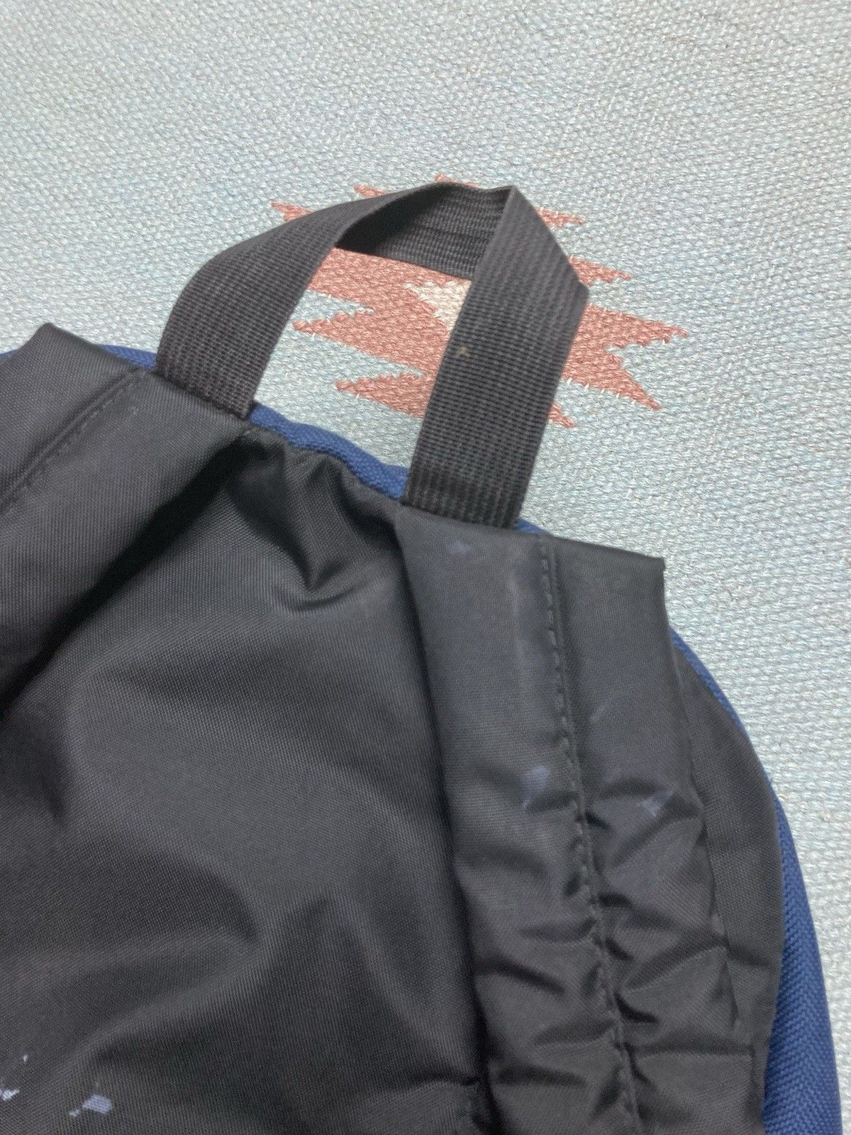 Vintage Jansport originals backpack suede leather bottom 3 pocket Size ONE SIZE - 11 Thumbnail