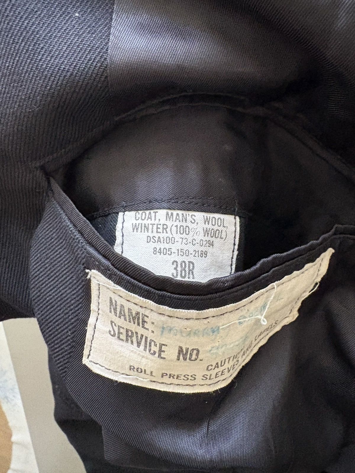 Other Vintage US Navy Coat Size 38R - 5 Thumbnail