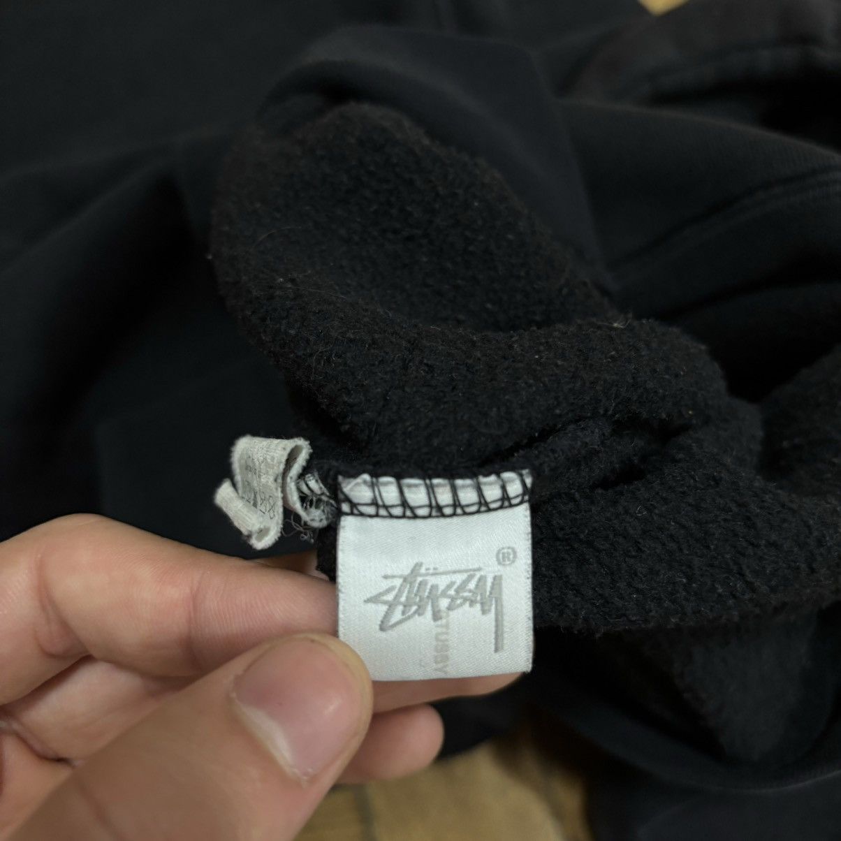 Stussy Vintage Stussy USA Baggy Hoodie Embroidered Logo Y2K Black Size US M / EU 48-50 / 2 - 11 Thumbnail