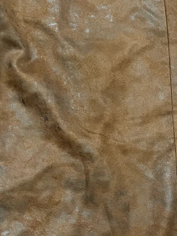 Emporio Armani 1990s Emporio Armani Brown Irregular Leather Large Pants Size US 32 / EU 48 - 9 Thumbnail
