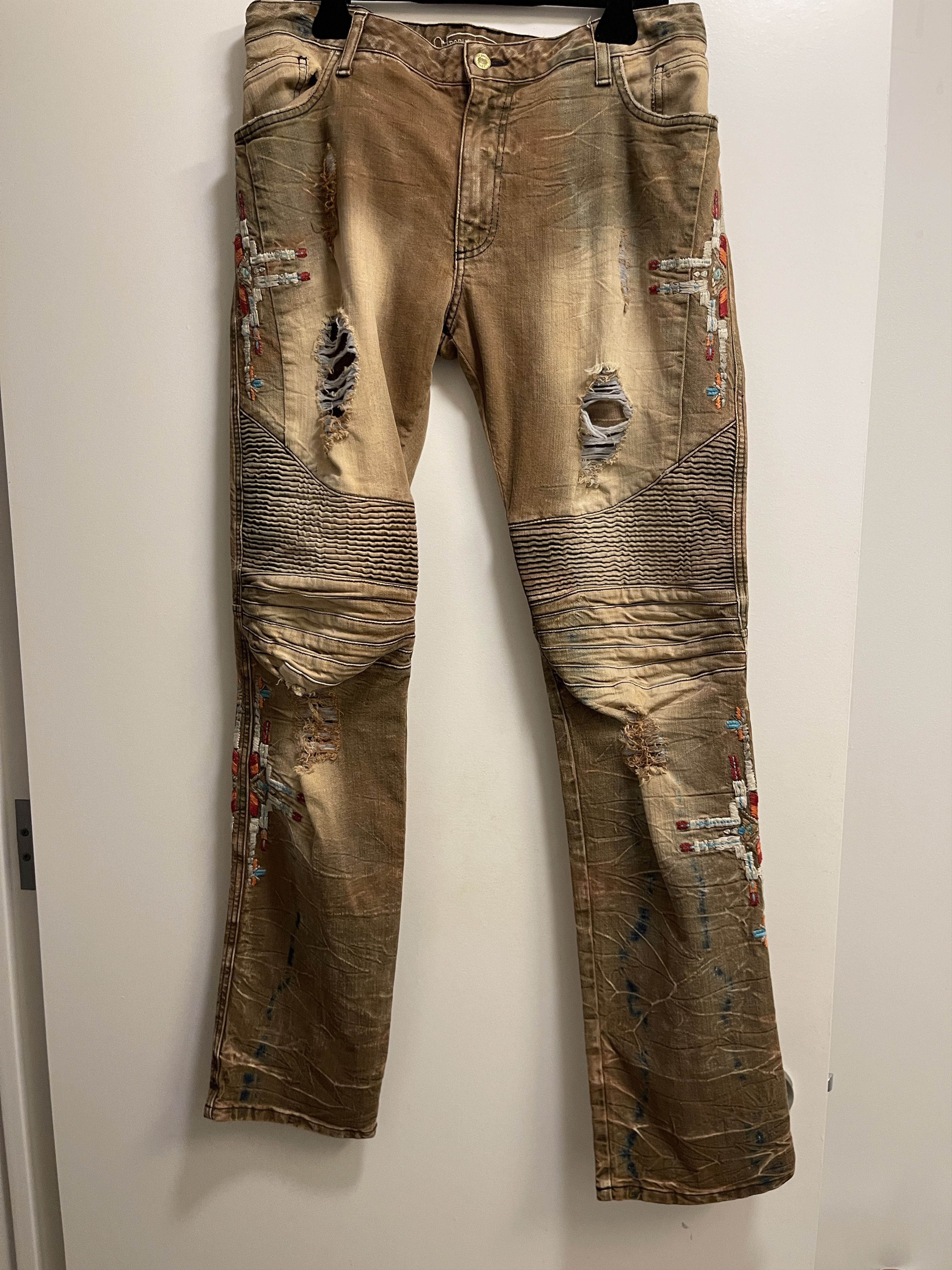 Robins Jeans Robins Jeans Embellished Denim Pants Size US 38 / EU 54 - 1 Thumbnail