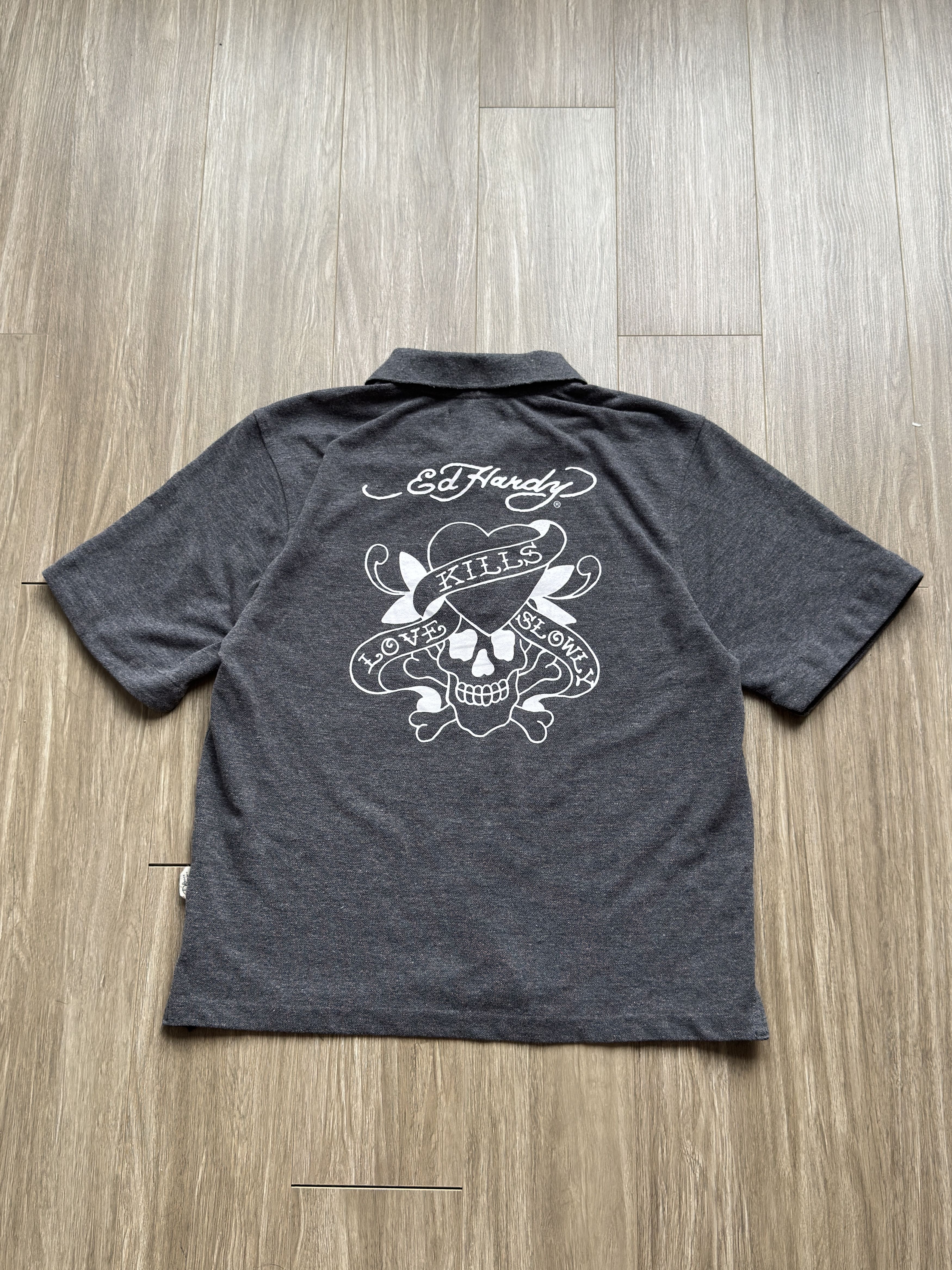 Ed Hardy Ed Hardy peace project Polo Size US L / EU 52-54 / 3 - 3 Thumbnail