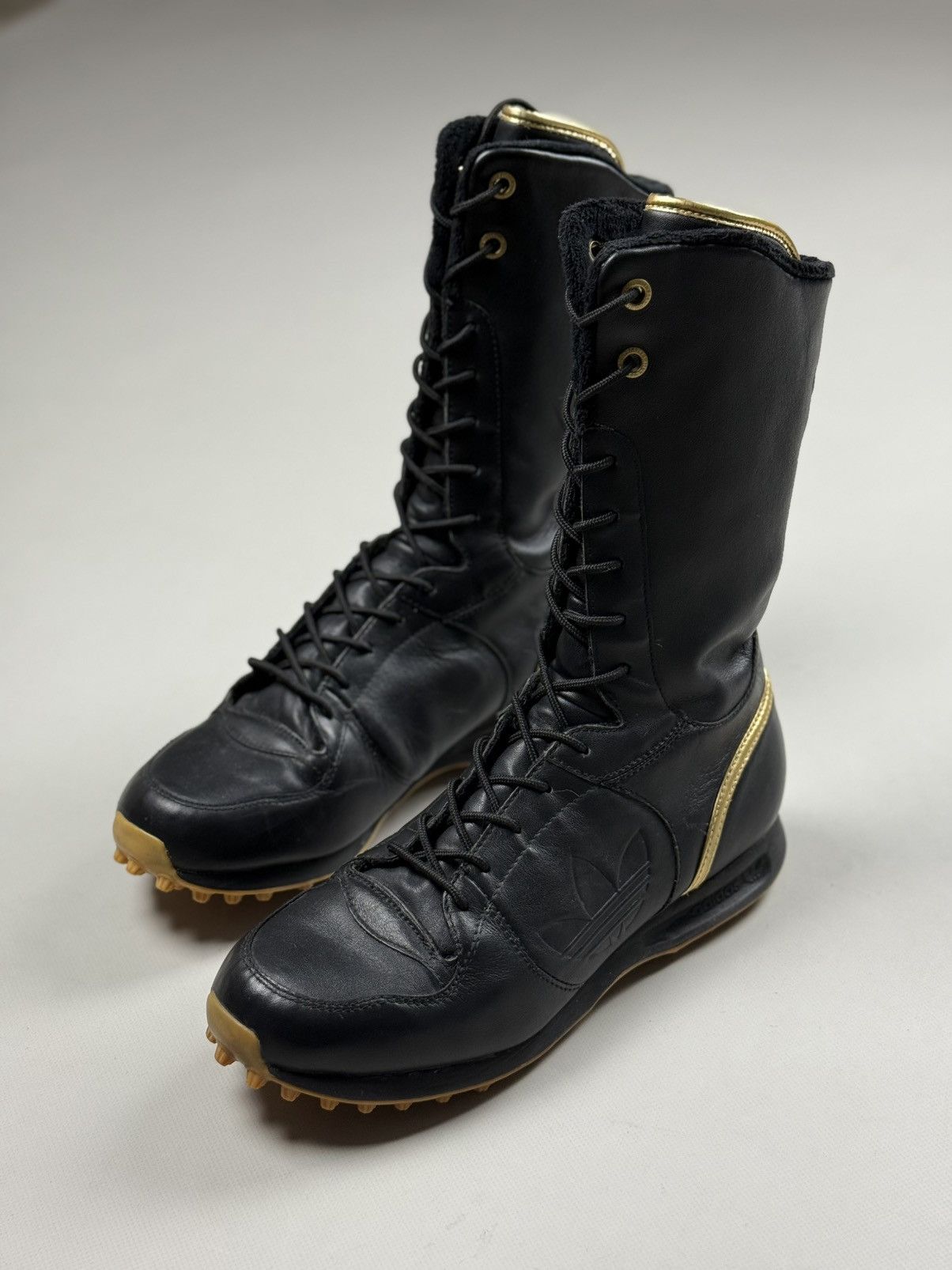Adidas Adidas Missy Elliott Respect Me Y2K High Leather Boots Shoes Size US 8 / IT 38 - 11 Thumbnail