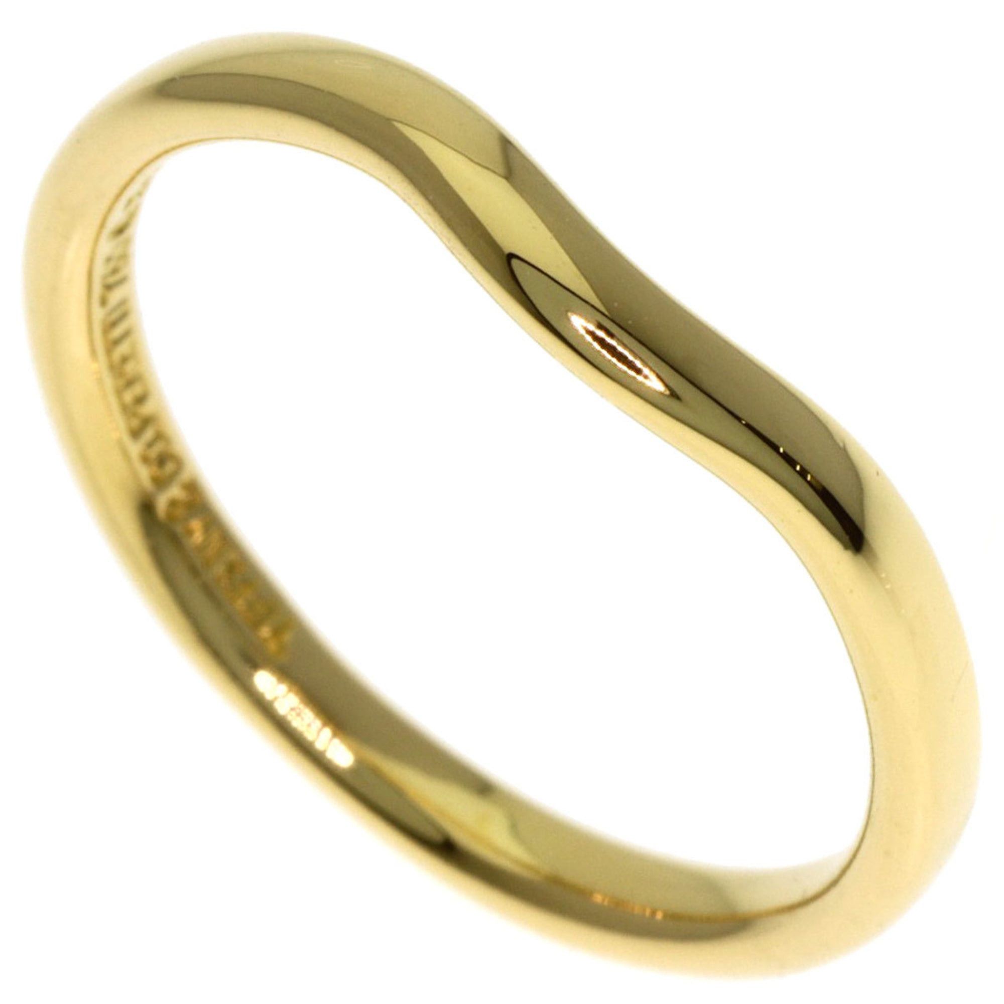 Tiffany & Co. Tiffany & Co. Curved Band Ring, 18K Yellow Gold, Women's. Size ONE SIZE - 1 Thumbnail