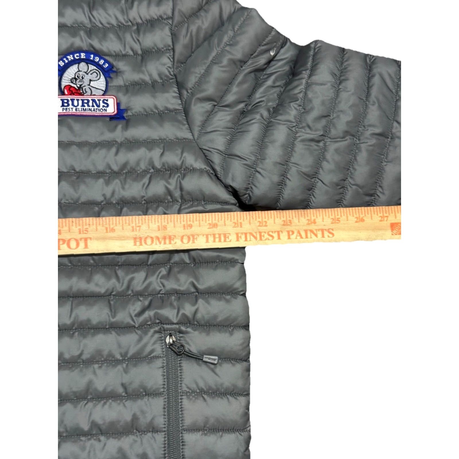 Eddie Bauer Eddie Bauer Jacket Mens M Gray Puffer Microlight Packable Down Quilted Zip Stand-Up Collar Size US M / EU 48-50 / 2 - 4 Thumbnail