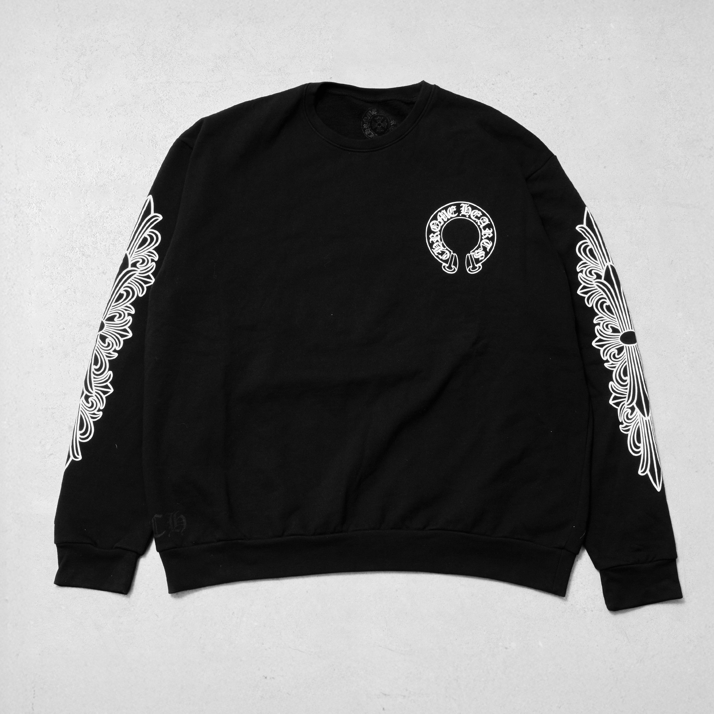 Chrome Hearts CHROME HEARTS Horseshoe Sweater BLACK Size US L / EU 52-54 / 3 - 2 Thumbnail