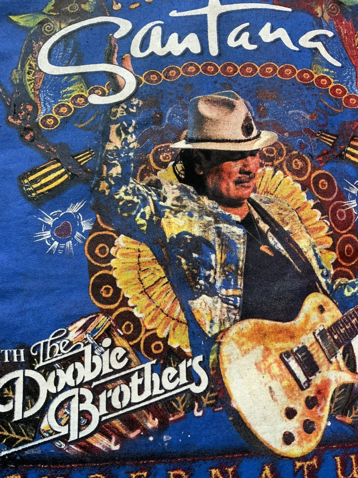 Band Tees Carlos Santana The Doobie Brothers Supernatural Band T-Shirt Size US M / EU 48-50 / 2 - 3 Thumbnail