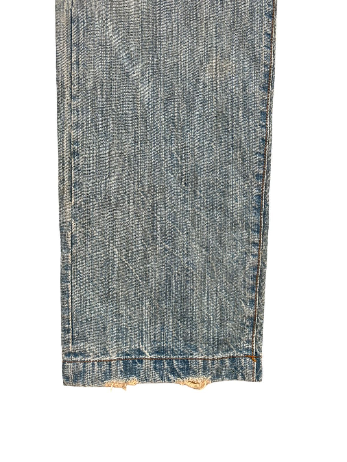 PHENOMENON PHENOMENON Japan Blue Studded Rips Ripped Baggy Denim Jeans Size US 36 / EU 52 - 10 Thumbnail