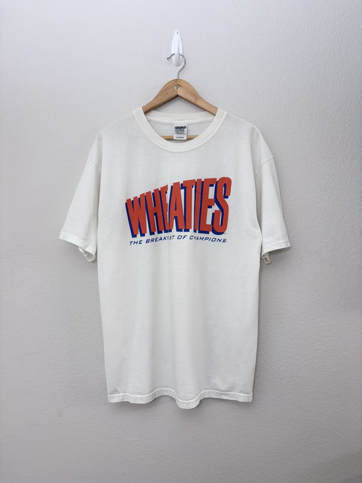 Vintage 00’s Wheaties Vintage Tee Shirt Basketball Size US L / EU 52-54 / 3 - 1 Thumbnail