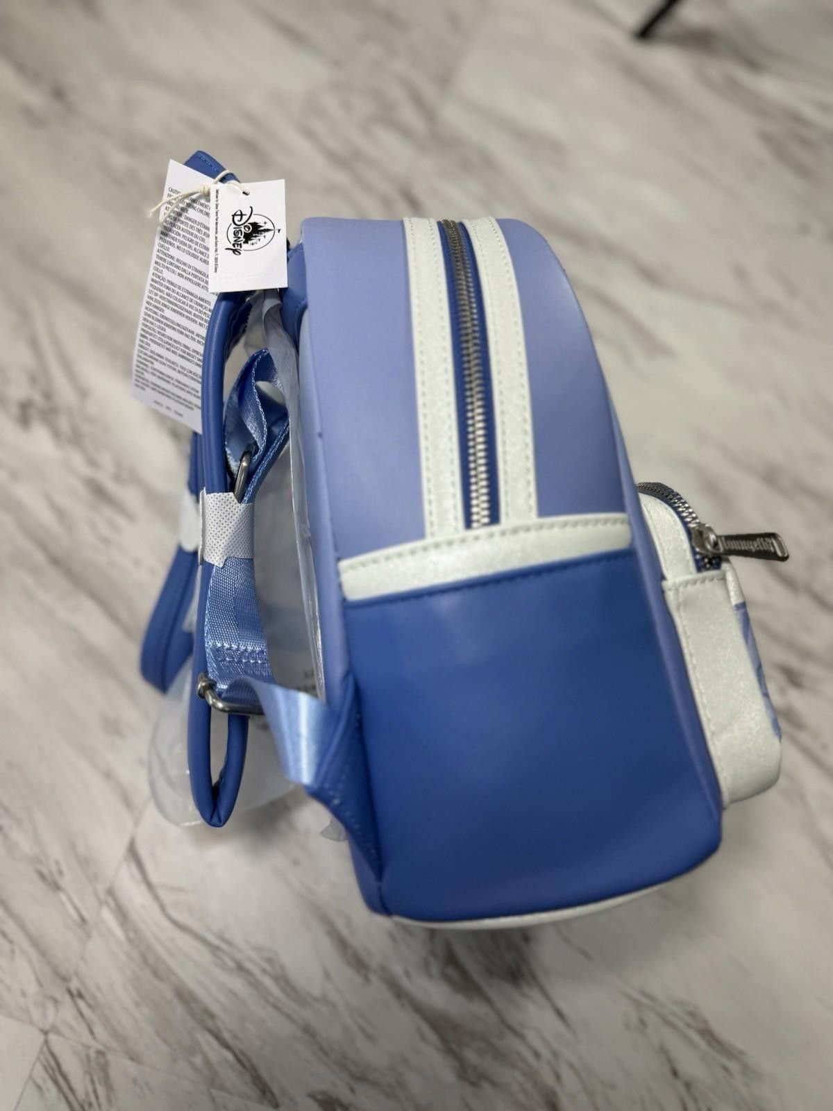 Other New 2025 Disney Parks Star Wars Loungefly Hoth Blue Backpack Size ONE SIZE - 3 Thumbnail