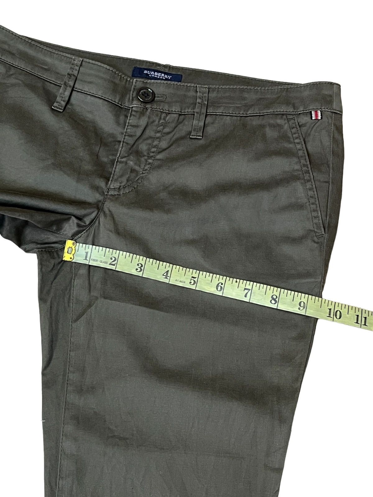 Burberry NICE🔥🔥BURBERRY LOW RISE ANKLE CROPPED PANT Size 31" - 14 Thumbnail