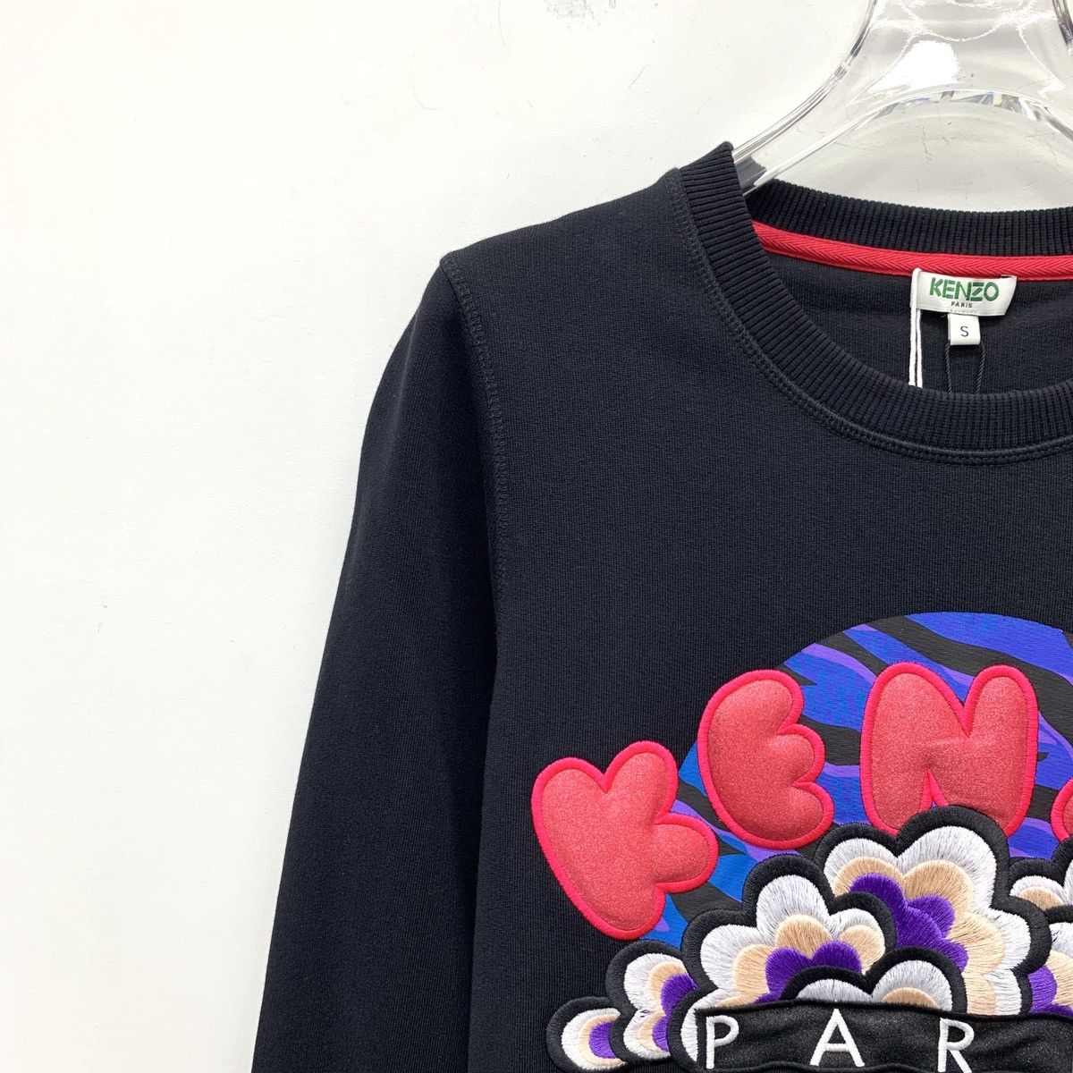 Kenzo Kenzo Cloud Logo Letter Long Sleeve Sweatshirt K26WX Size S / US 4 / IT 40 - 3 Thumbnail