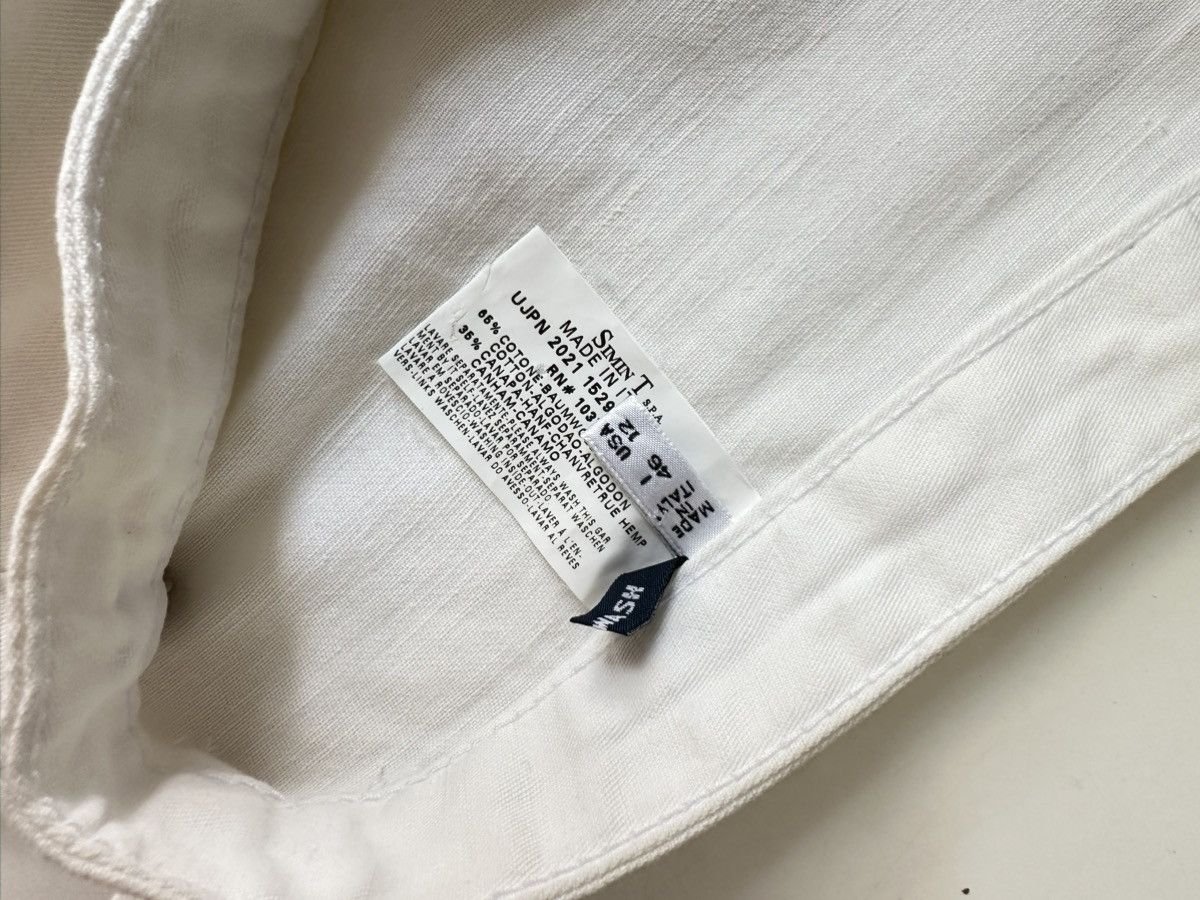 Giorgio Armani Armani Jeans Vintage Hemp Blend Lightweight WMNS Pants 12 Size 34" / US 12 / IT 48 - 7 Thumbnail