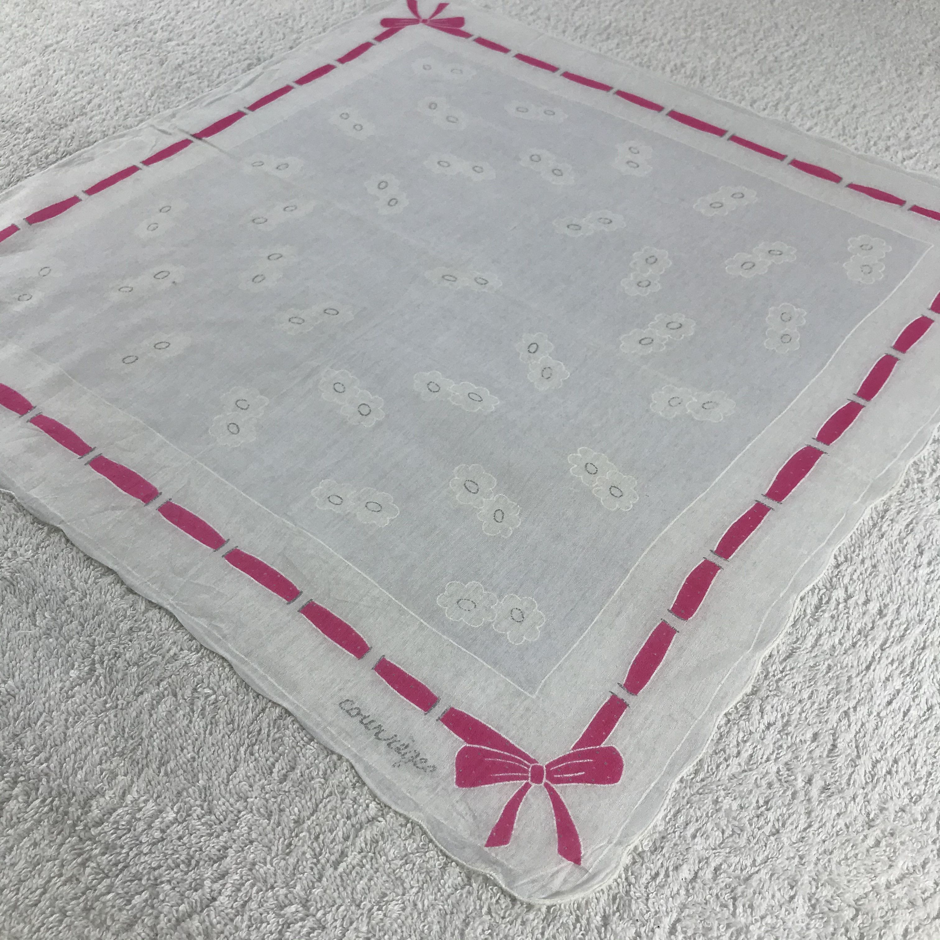 Courreges × Vintage Courreges Bandana / Handkerchief / Neckerchief - S309 Size ONE SIZE - 2 Thumbnail