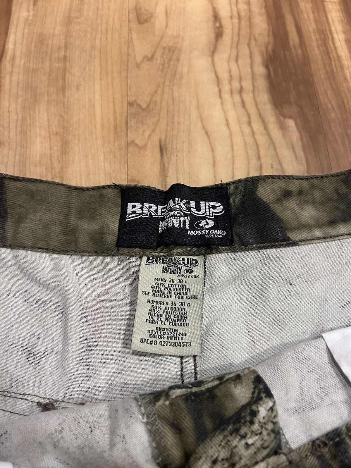 Mossy Oaks Baggy Mossy Oak Camo Cargo Pants Size US 36 / EU 52 - 3 Thumbnail