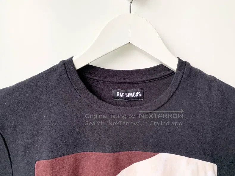 Raf Simons Raf simons Yoga stitching fabric short-sleeved T-shirt tee Size US S / EU 44-46 / 1 - 4 Thumbnail