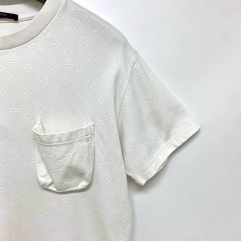 Louis Vuitton Louis Vuitton White full print short sleeve Size US M / EU 48-50 / 2 - 6 Thumbnail