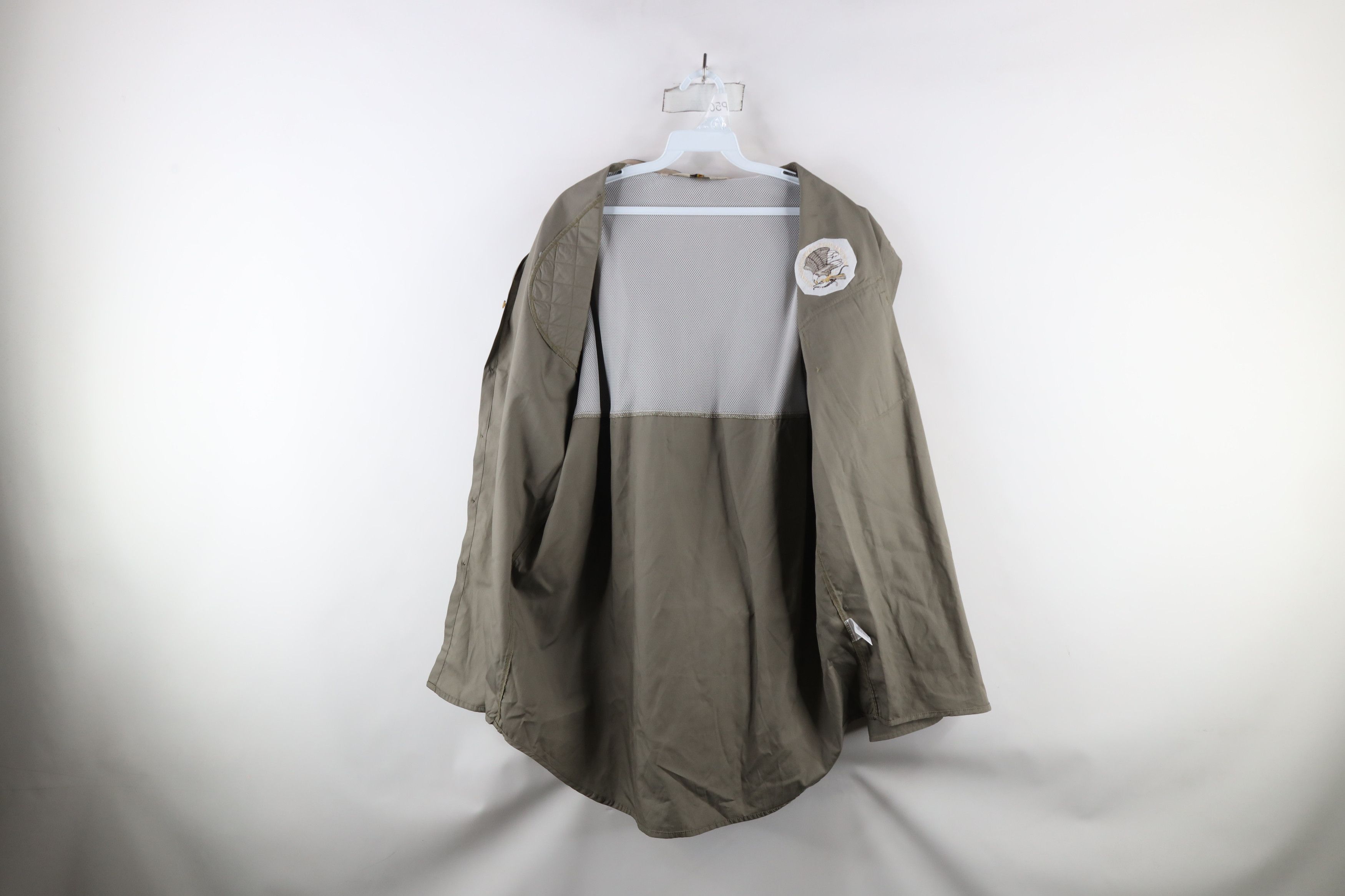 Vintage Vintage 90s Hunting Club Collared Shooting Shirt USA Size US L / EU 52-54 / 3 - 15 Thumbnail