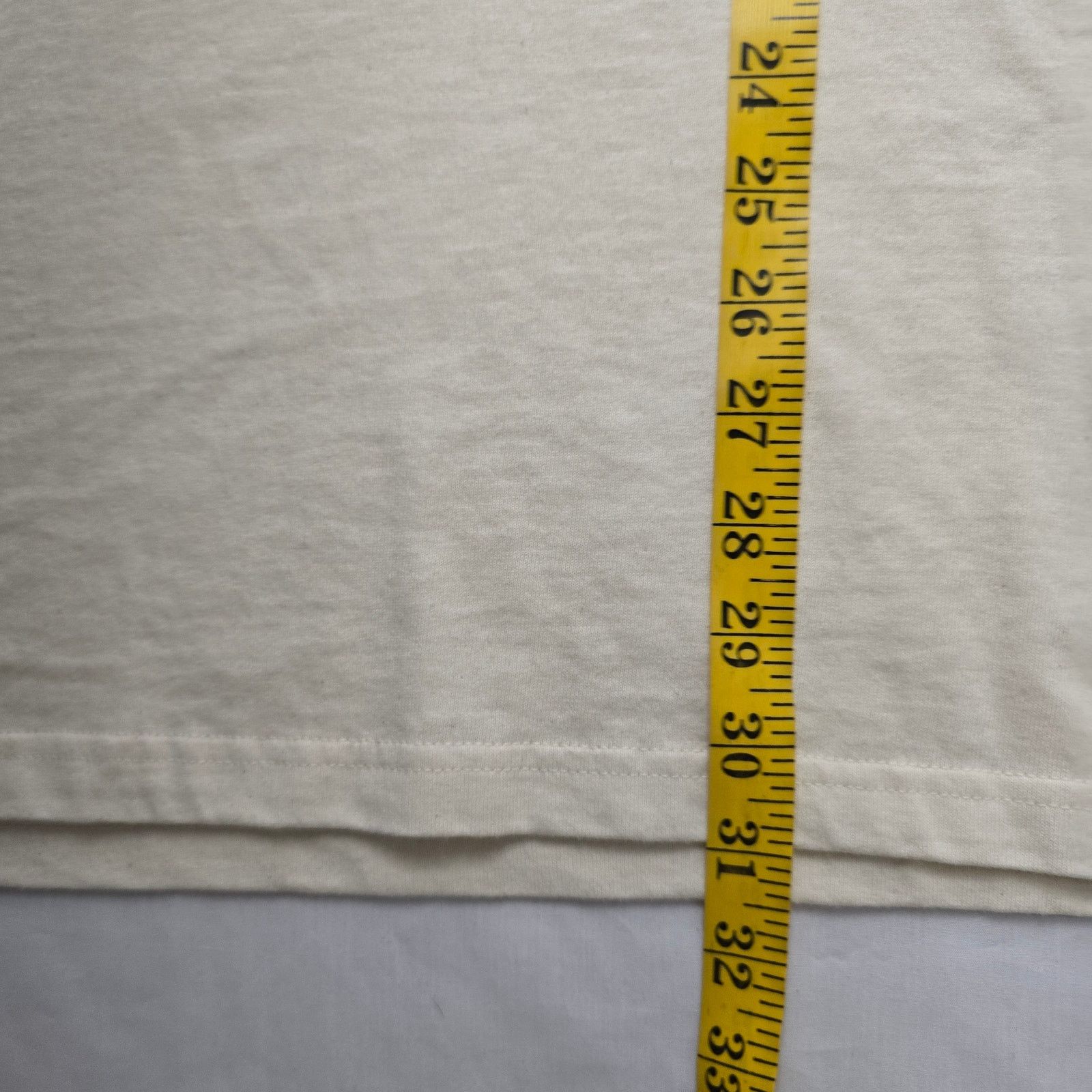 Fruit Of The Loom × Vintage Vintage Club Beyond Shirt Cream 2XL Military Progam Tee Size US XXL / EU 58 / 5 - 7 Thumbnail