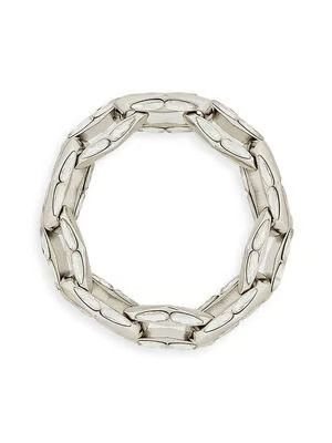 Saint Laurent Paris o1b1hav110325 740551 Size: M / Chain Bracelet Metal Silver Size ONE SIZE - 4 Thumbnail